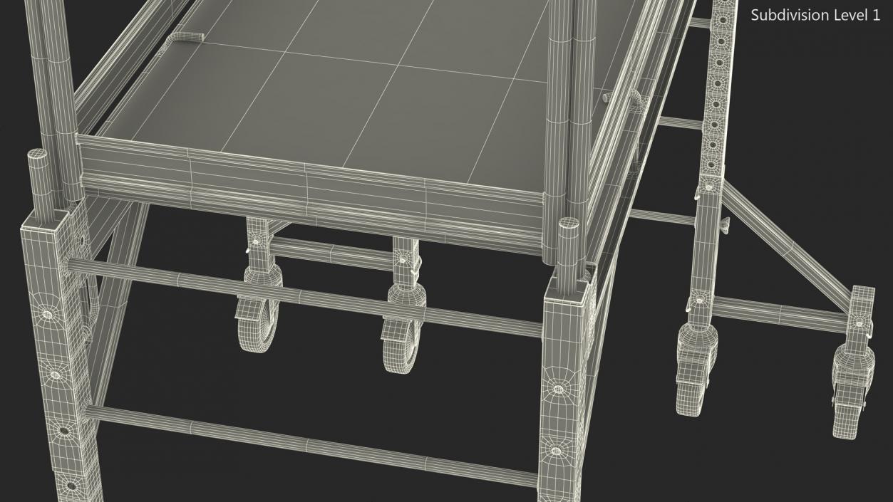 Aluminium Multi Purpose Scaffold 3D