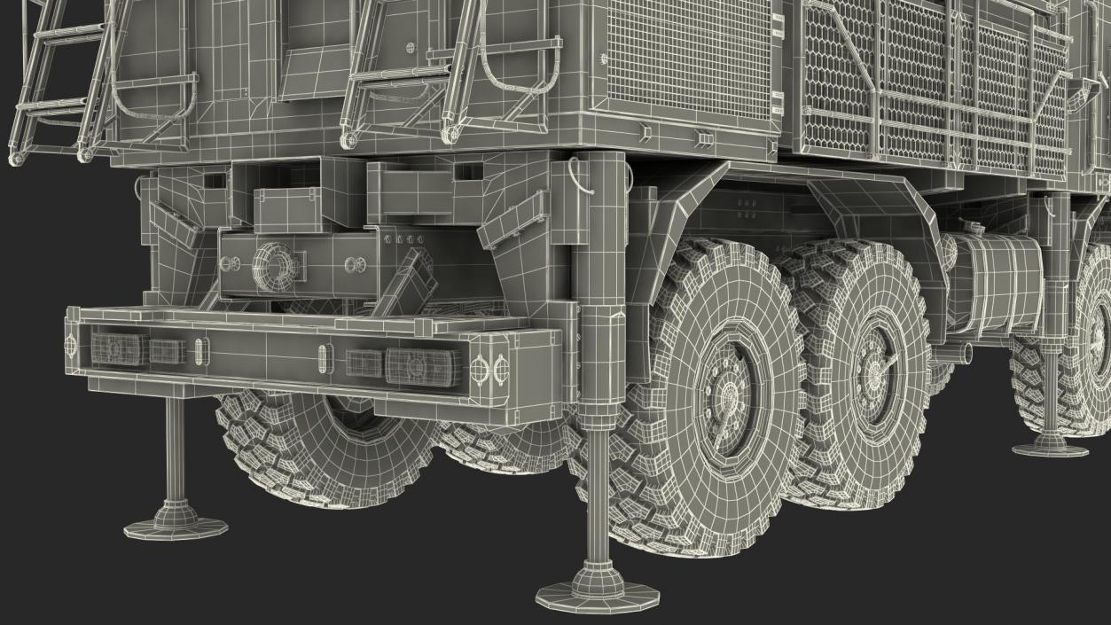 Pantsir S1 SA-22 Deployed Position 3D model