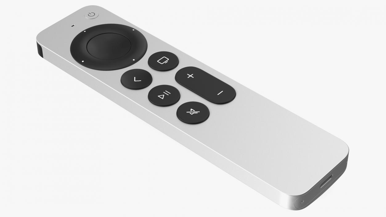 3D model Siri Remote Apple TV