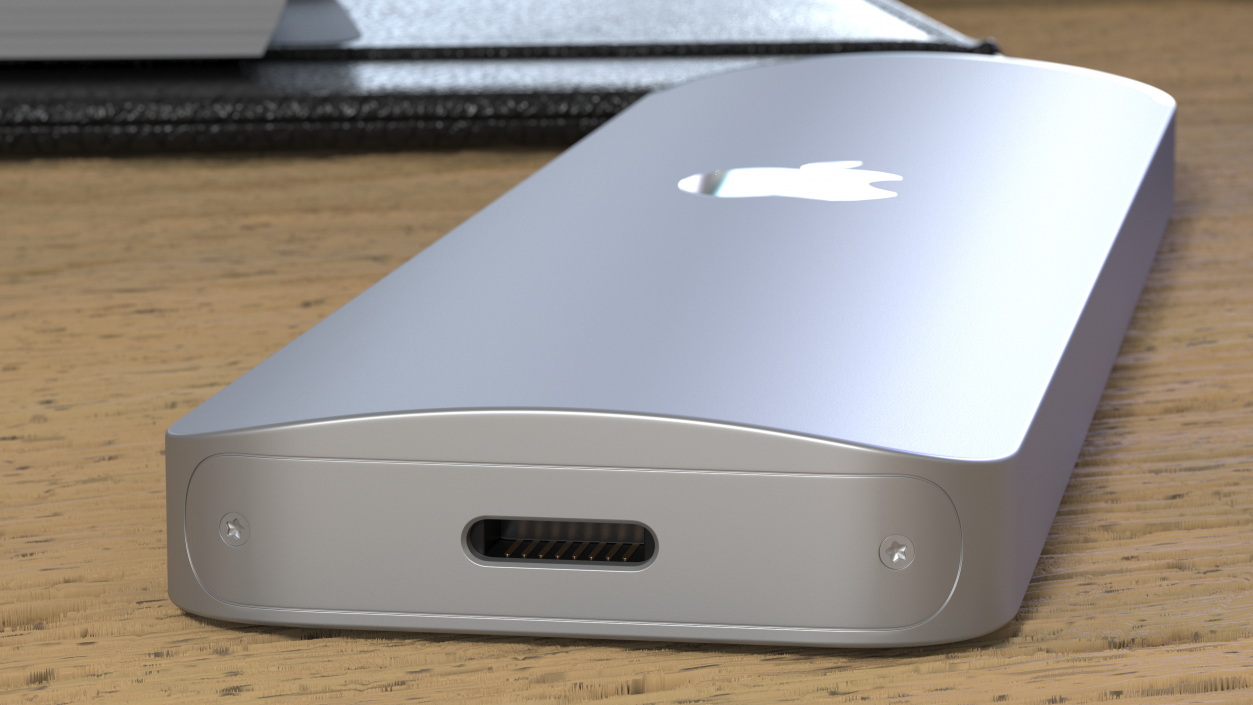 3D model Siri Remote Apple TV