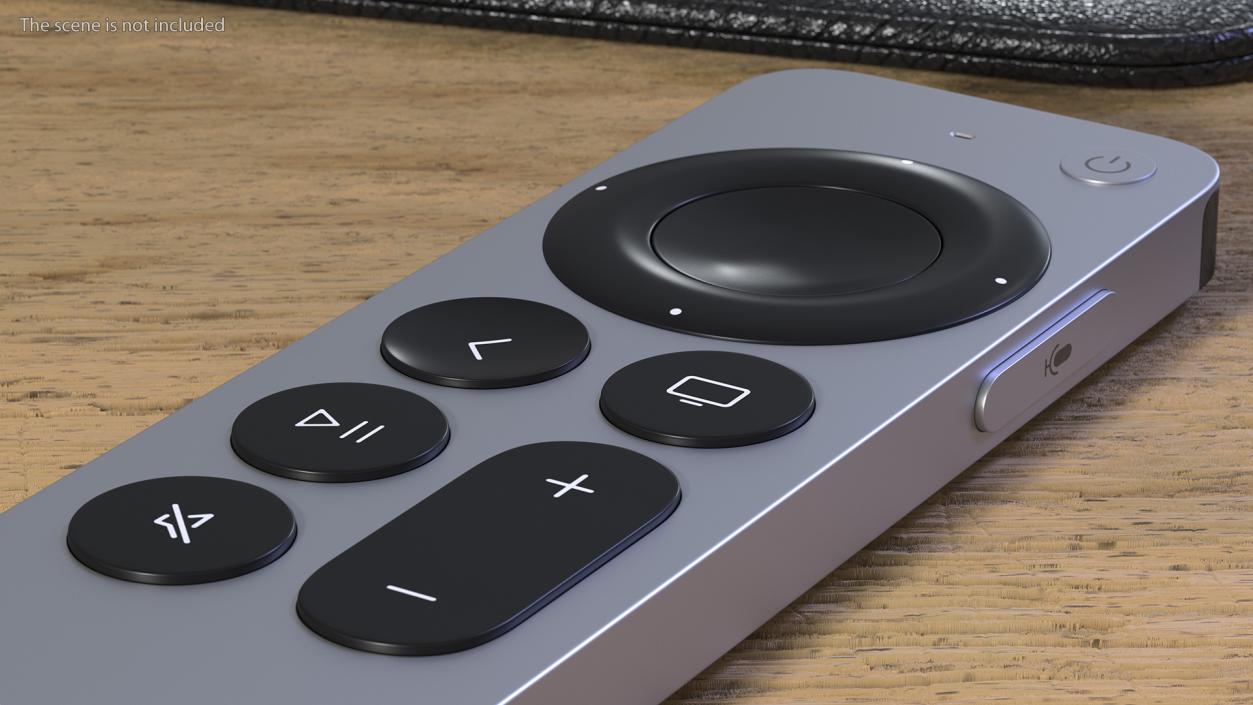 3D model Siri Remote Apple TV