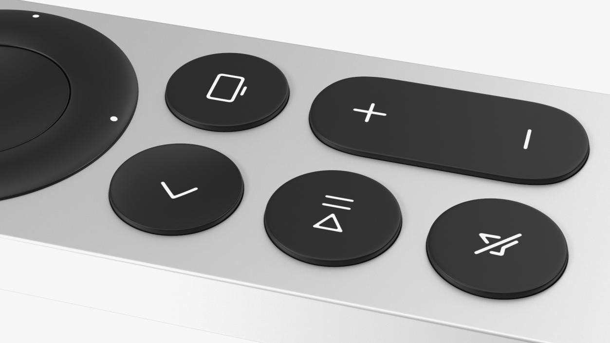 3D model Siri Remote Apple TV