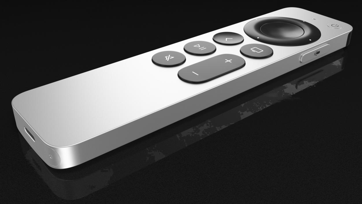 3D model Siri Remote Apple TV