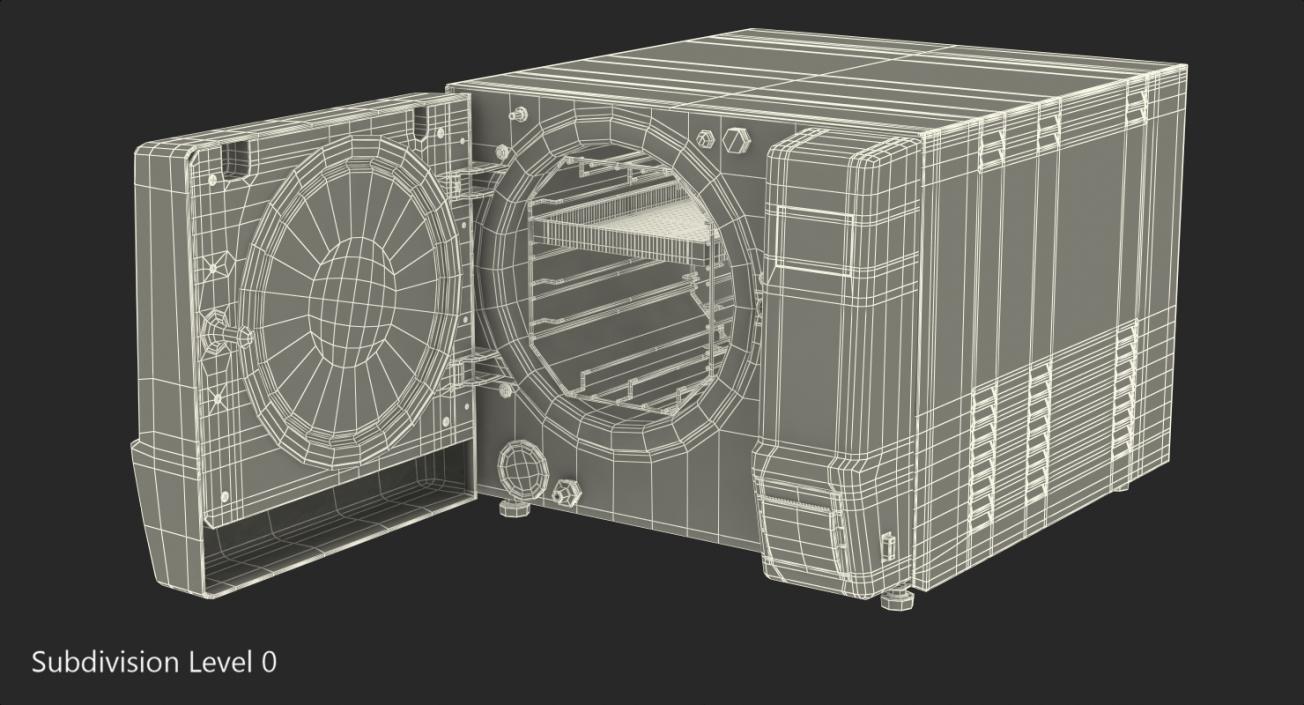 3D KRONOS Autoclave Class B 18L model