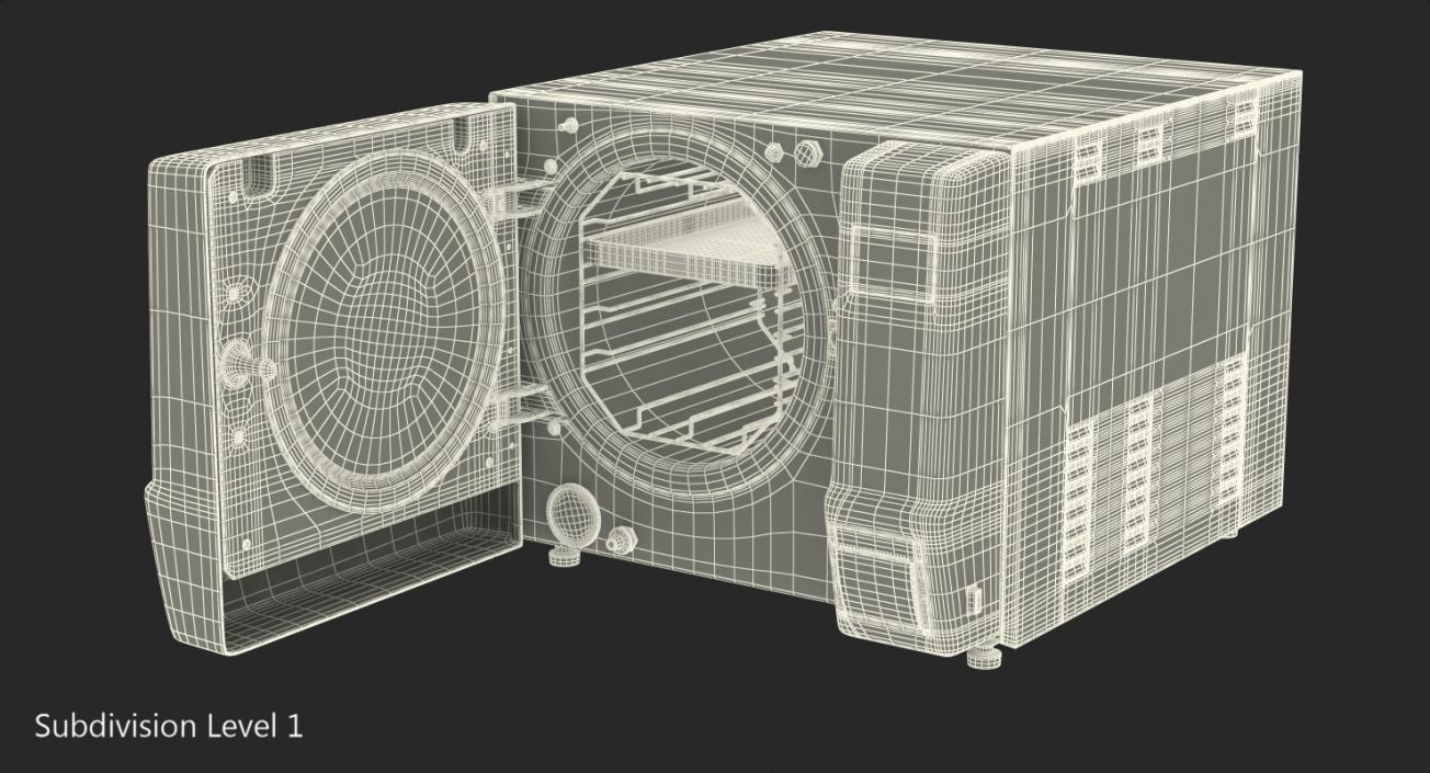 3D KRONOS Autoclave Class B 18L model