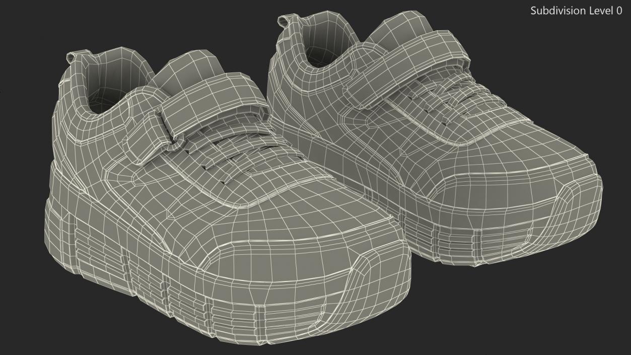 Roller Shoes Light White 3D model