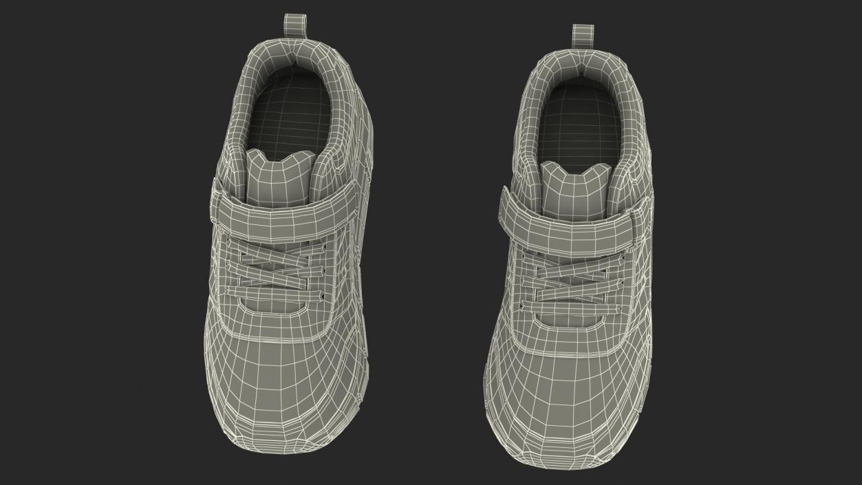 Roller Shoes Light White 3D model