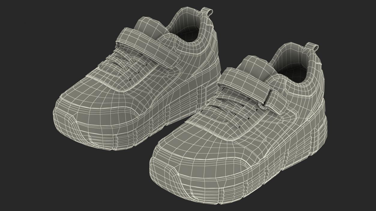 Roller Shoes Light White 3D model