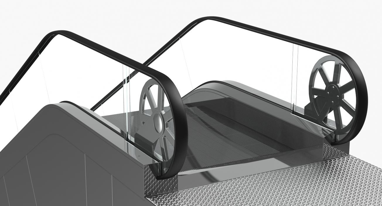 3D Escalator and Moving Walkway 3D Models Collection 2