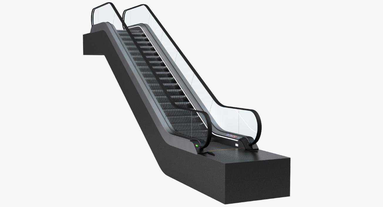 3D Escalator and Moving Walkway 3D Models Collection 2