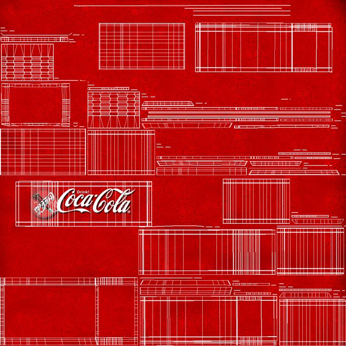 Coca Cola Vending Machine 2 3D