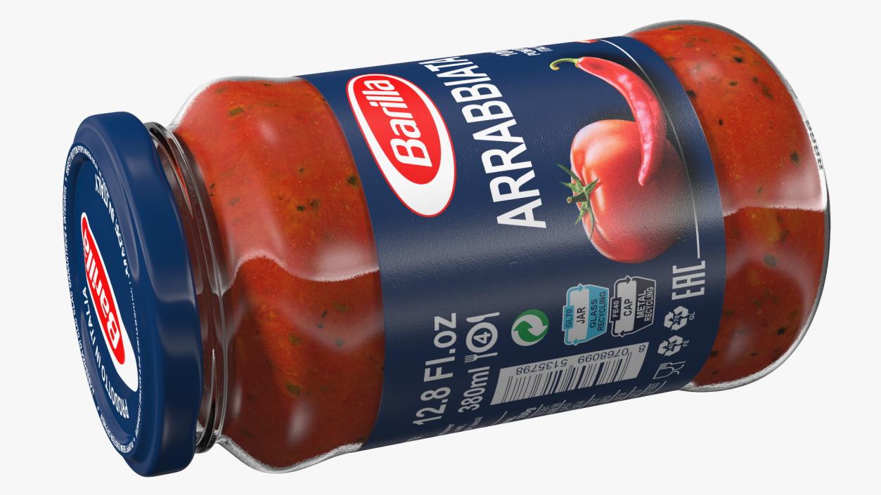 Barilla Arrabbiata Sauce 400g 3D model