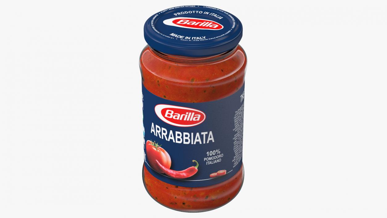 Barilla Arrabbiata Sauce 400g 3D model