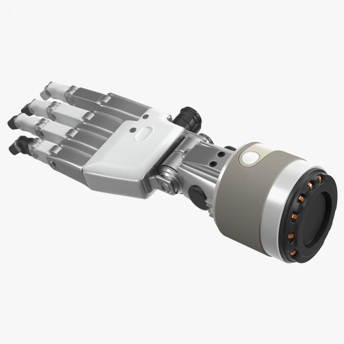 3D model Mechanical Arm Rigged for Cinema 4D