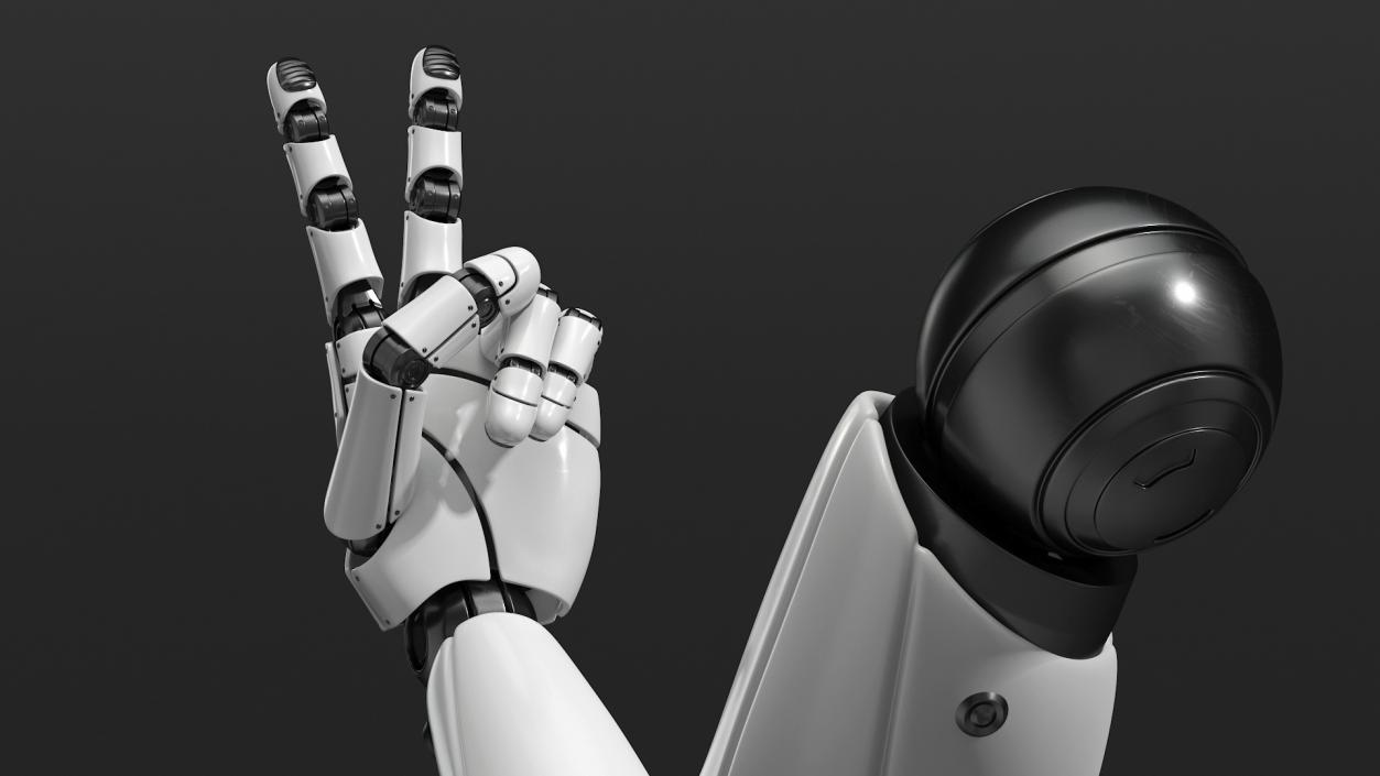 3D Robot Hand Two Finger Pose