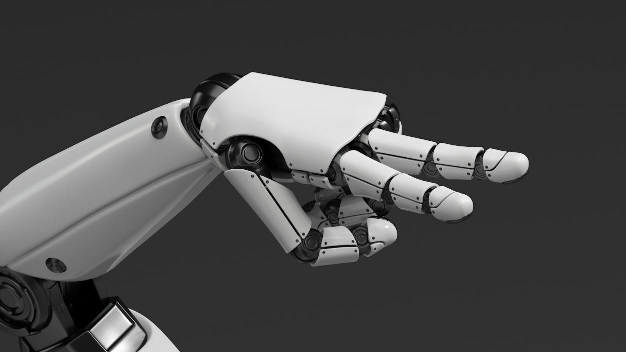 3D Robot Hand Two Finger Pose