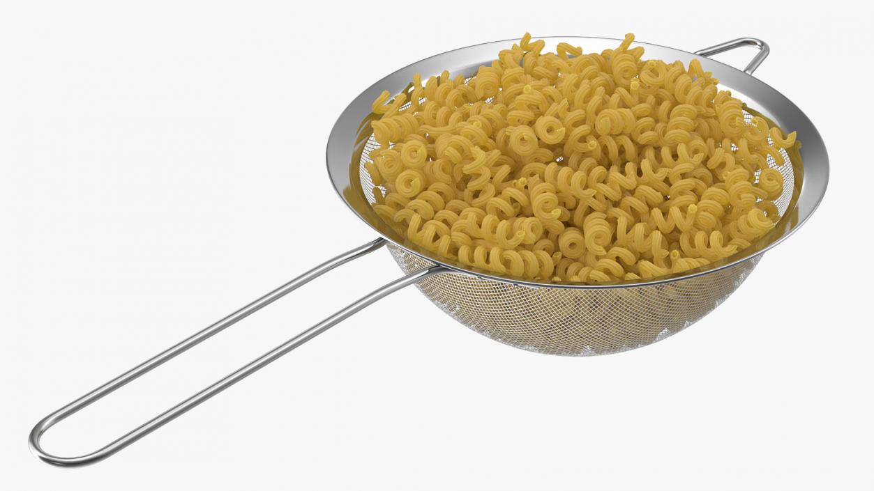 3D Cooked Pasta Collection model