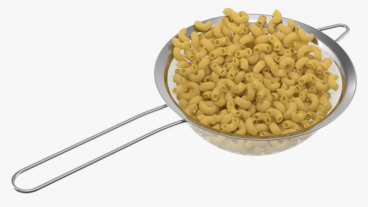 3D Cooked Pasta Collection model