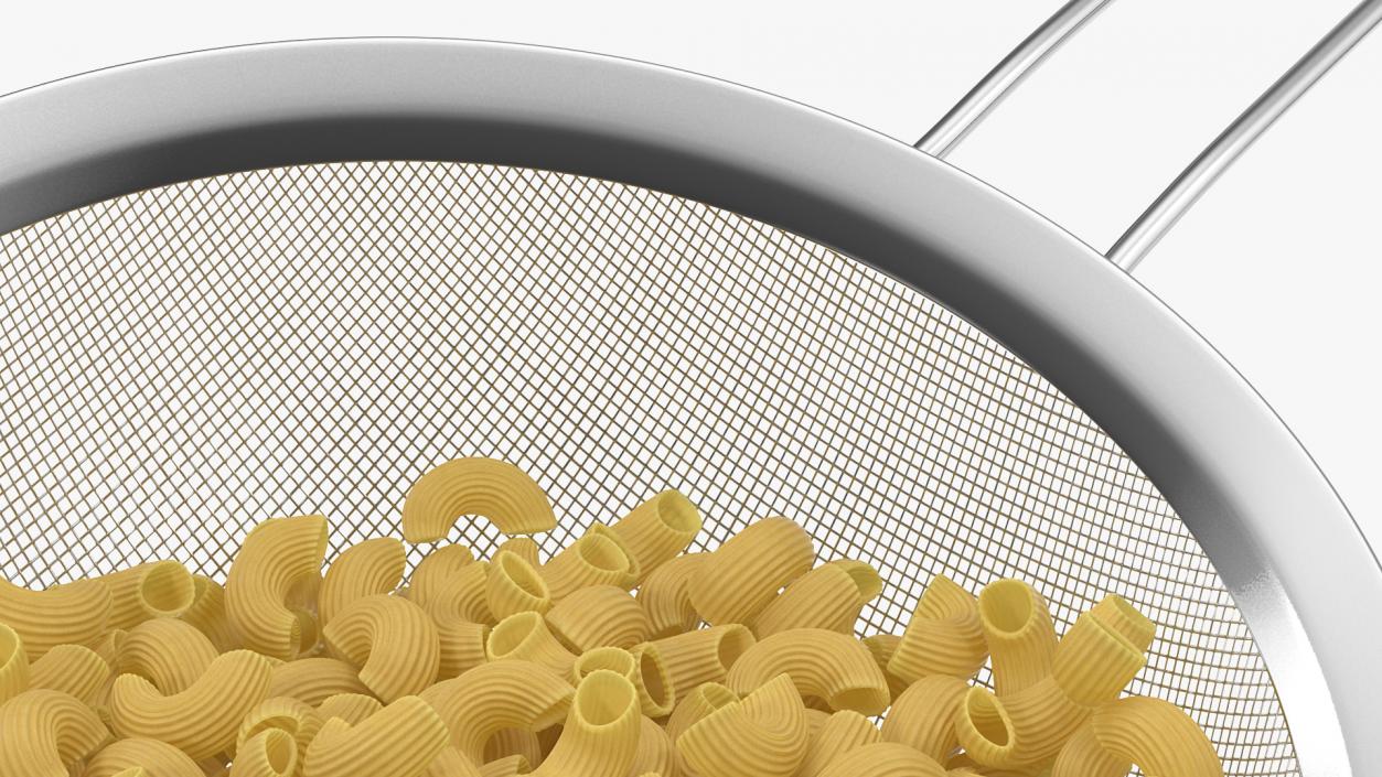 3D Cooked Pasta Collection model