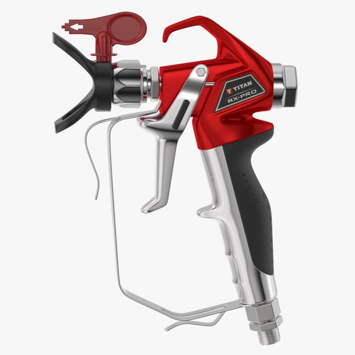 3D model Titan RX Pro Airless Spray Gun