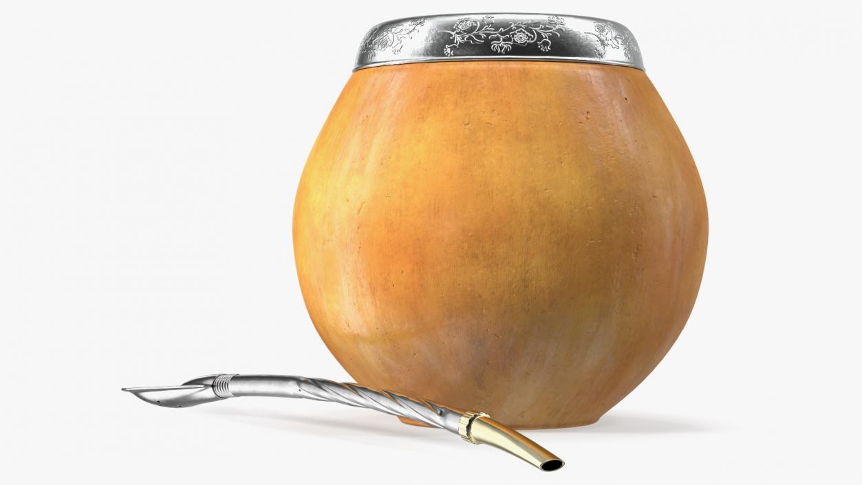 Yerba Mate Orange 3D