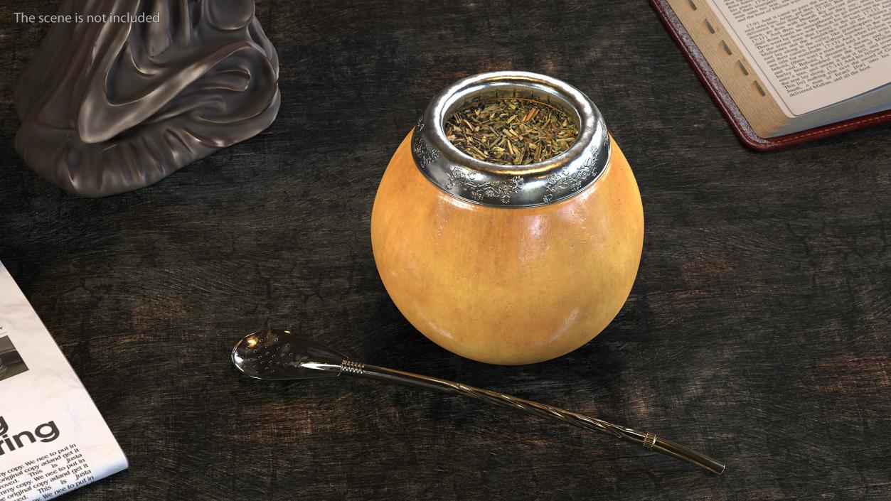 Yerba Mate Orange 3D