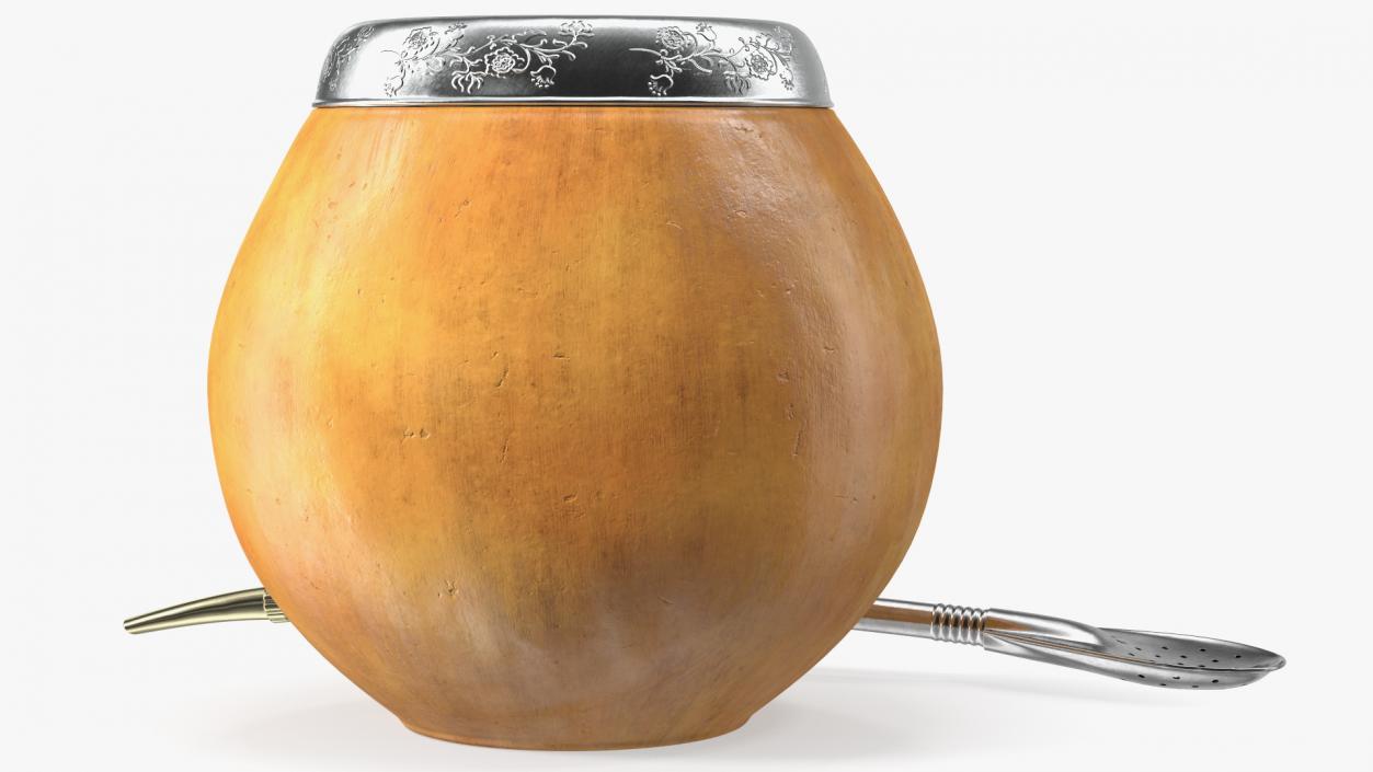 Yerba Mate Orange 3D