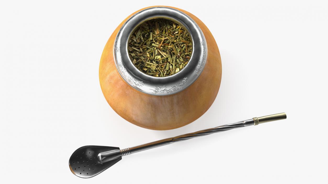 Yerba Mate Orange 3D