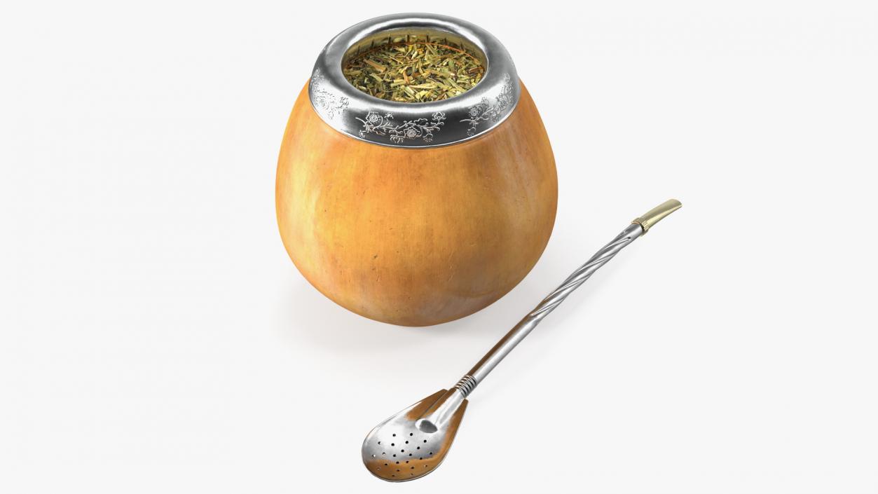 Yerba Mate Orange 3D