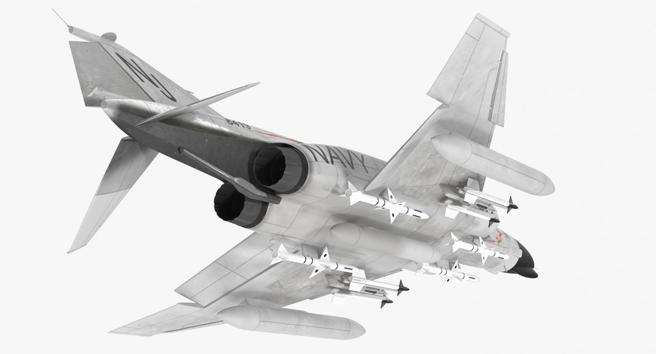 US Military Airplanes Collection 2 3D model