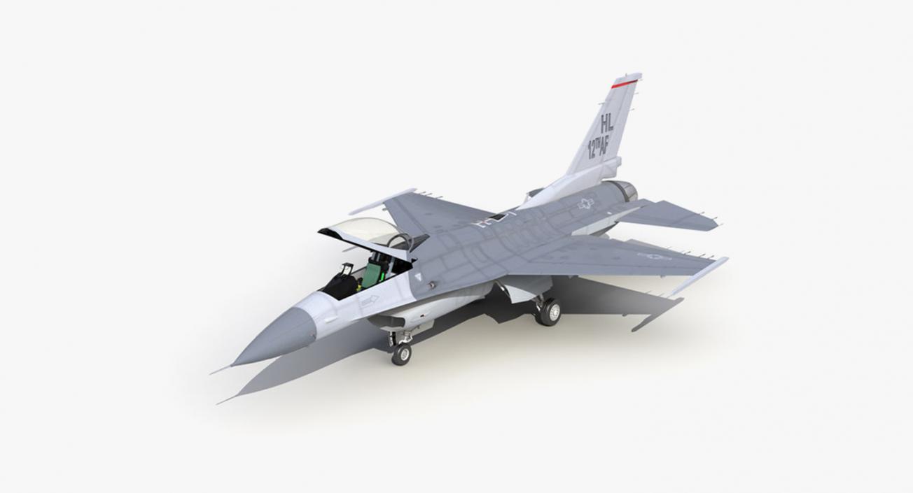 US Military Airplanes Collection 2 3D model