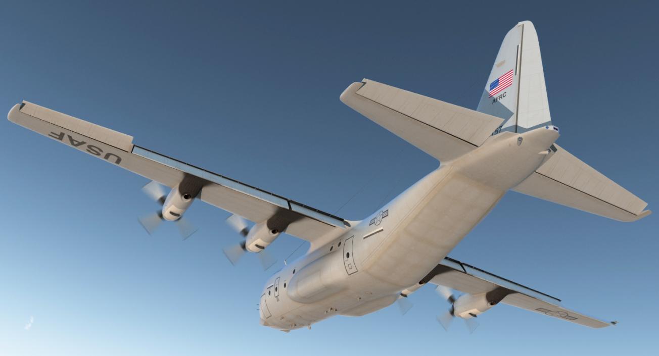 US Military Airplanes Collection 2 3D model