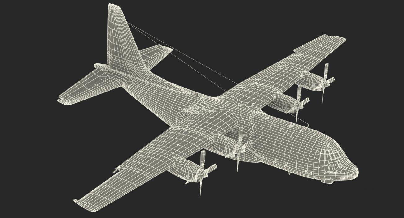 US Military Airplanes Collection 2 3D model