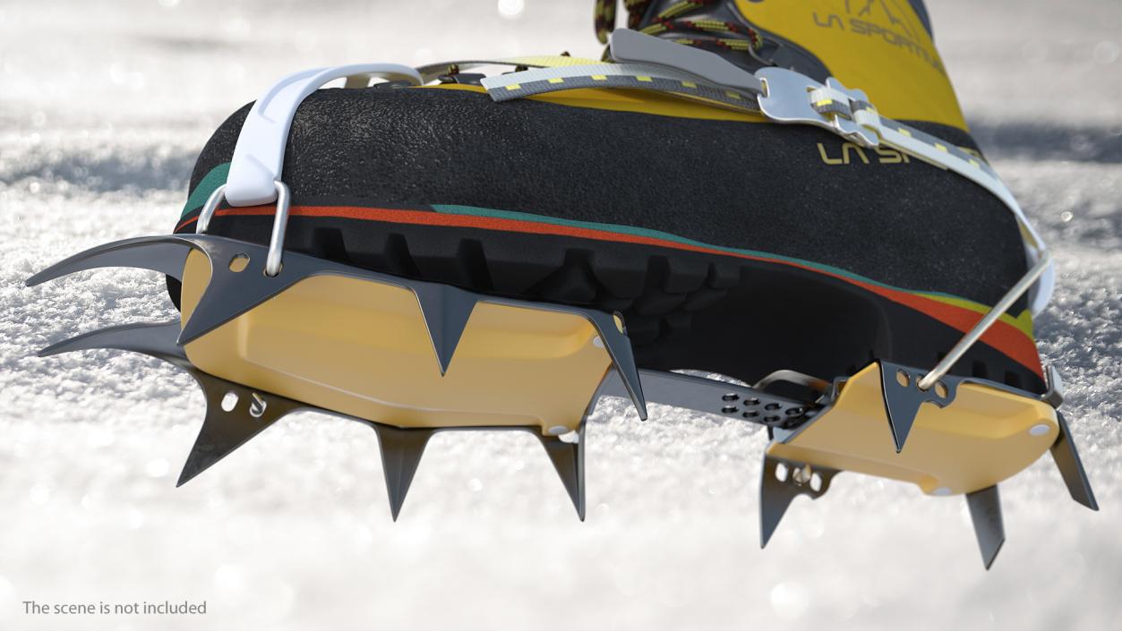 Ice Grippers Walking Crampons 3D model