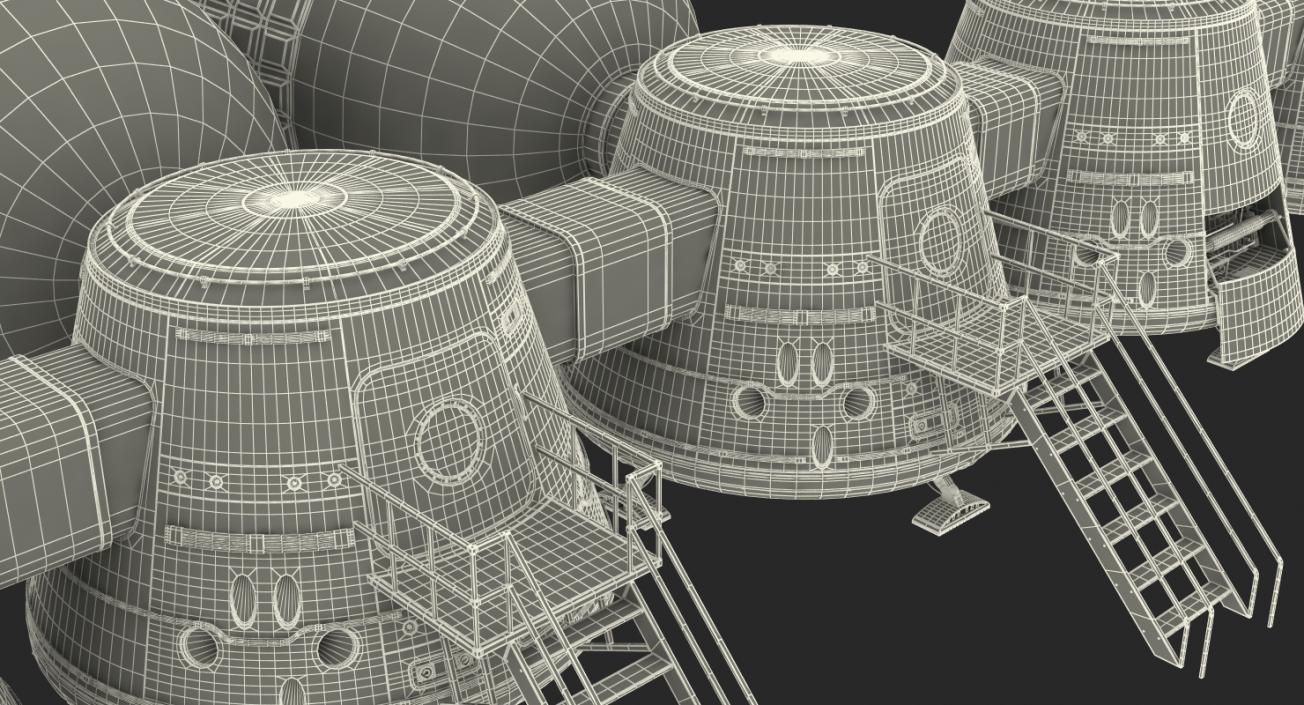 Mars Colony Collection 2 3D model