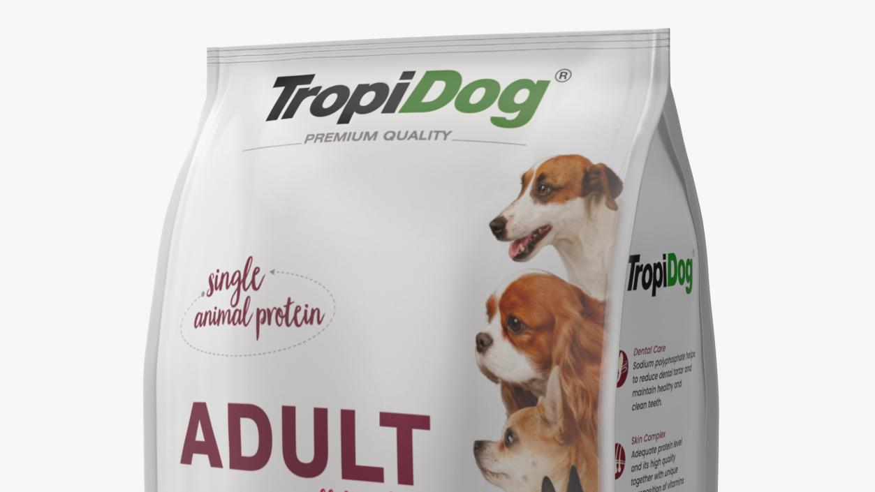 3D TropiDog Pet Food Large Package