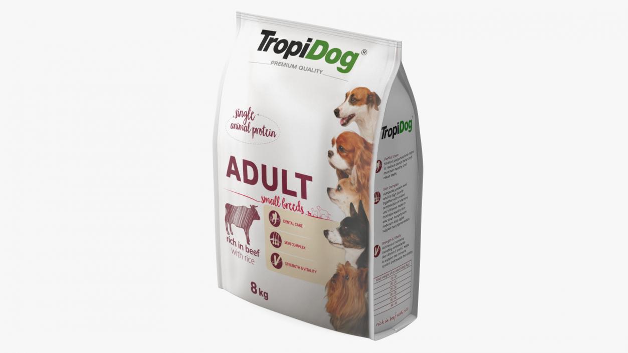 3D TropiDog Pet Food Large Package