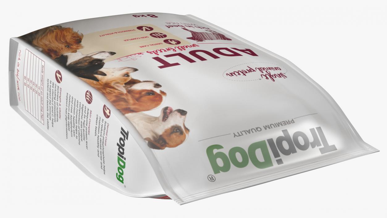 3D TropiDog Pet Food Large Package