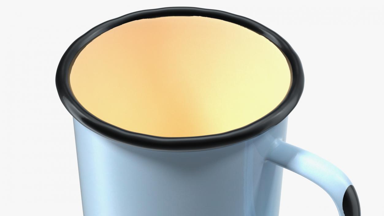 3D model Enamel Mug