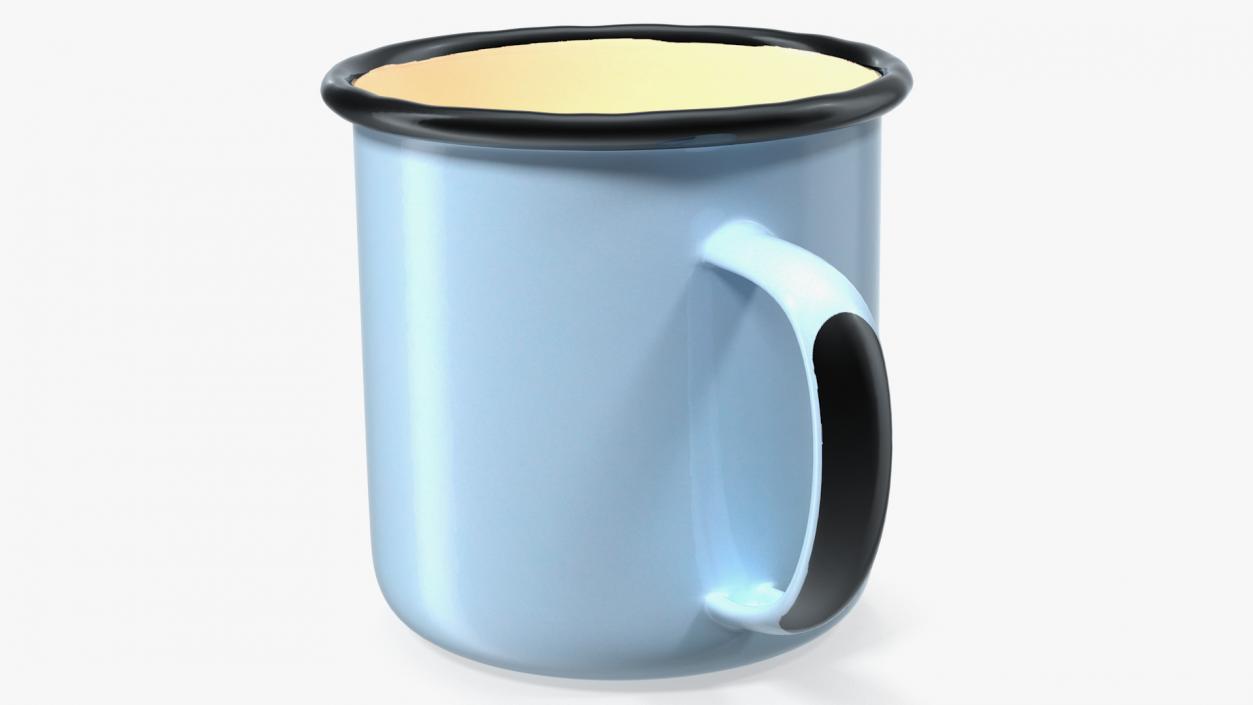 3D model Enamel Mug