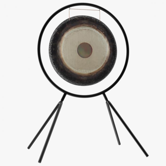 Symphonic Gong 40 inch Round Stand 3D model