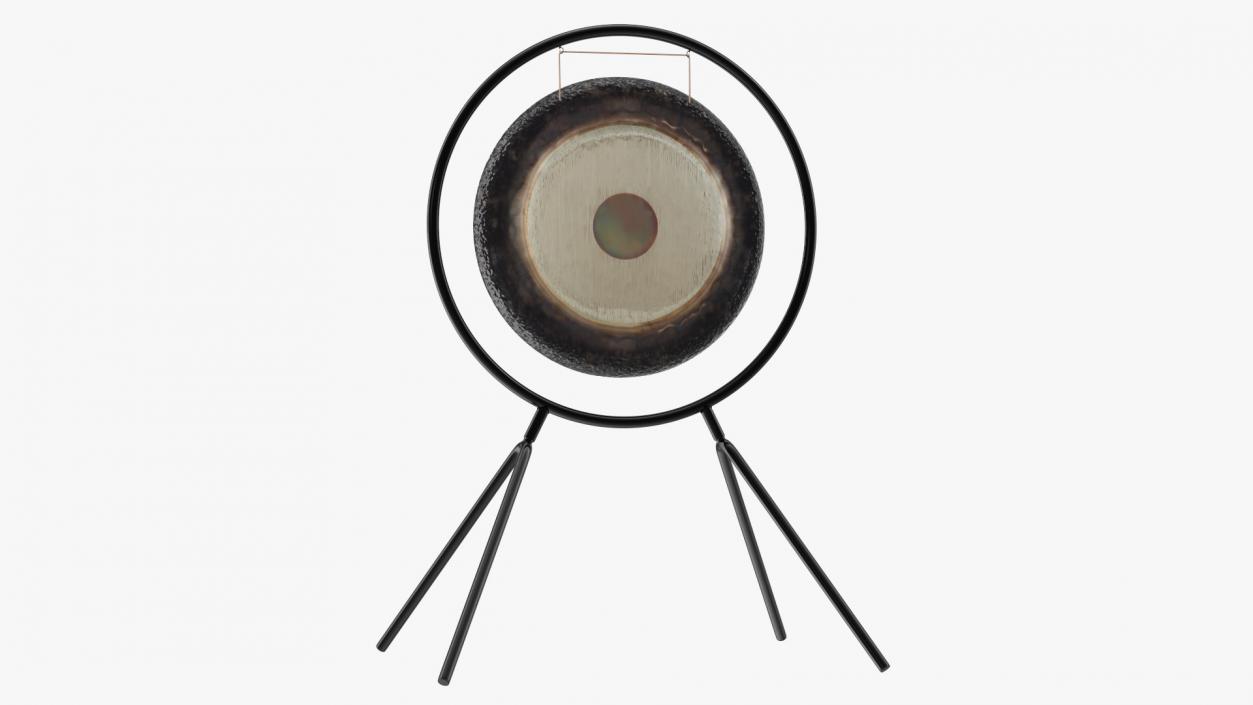 Symphonic Gong 40 inch Round Stand 3D model