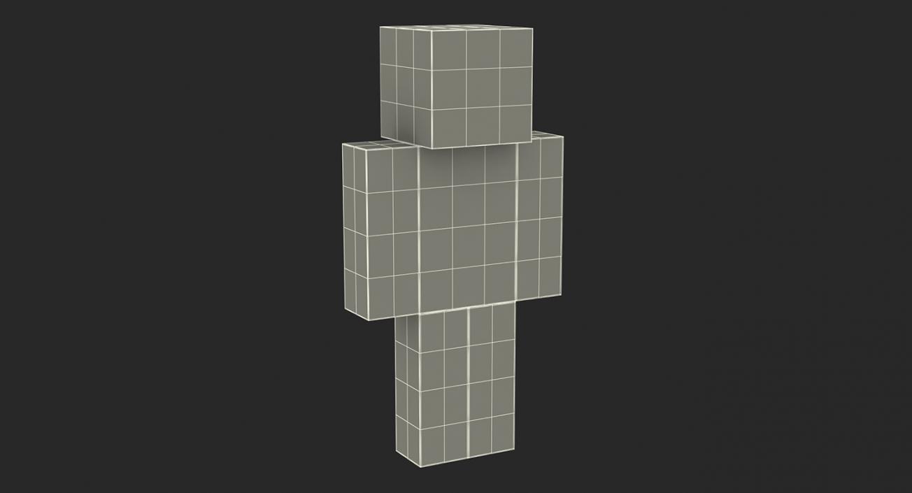 3D Minecraft Characters Collection 3 model