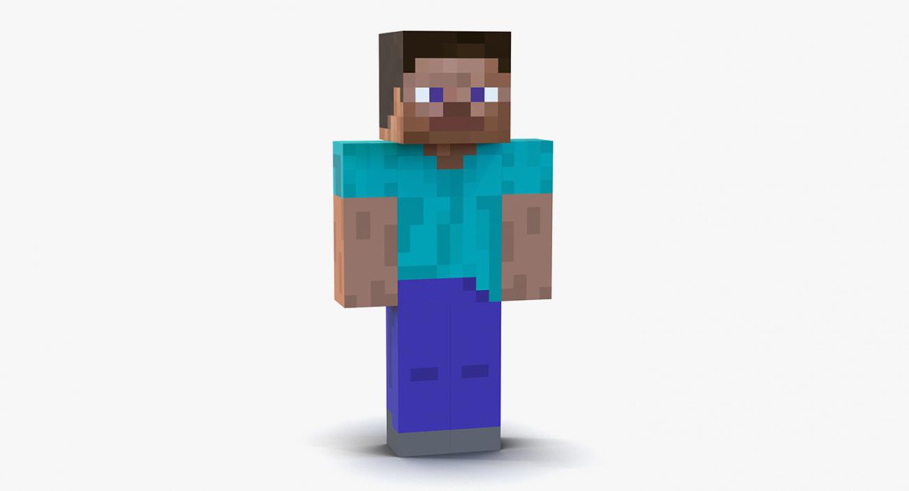 3D Minecraft Characters Collection 3 model