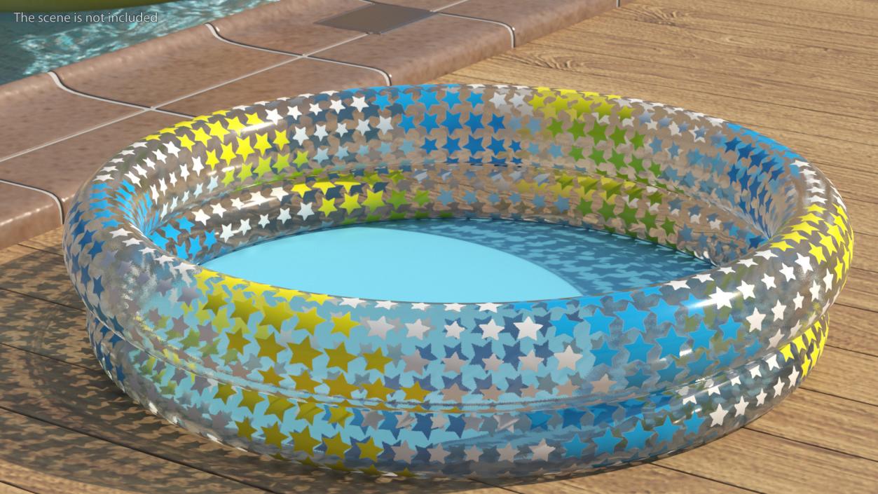 3D Inflatable Paddling Swimming Pool for Children