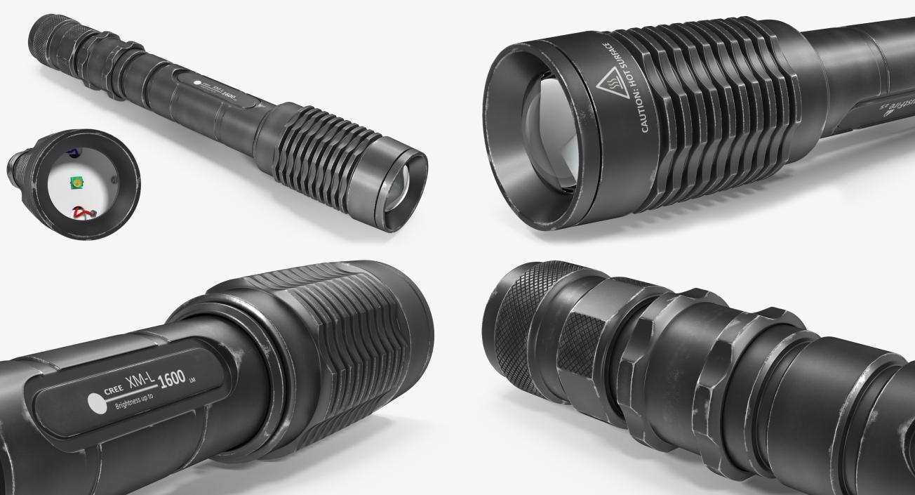 Flashlights Collection 2 3D model