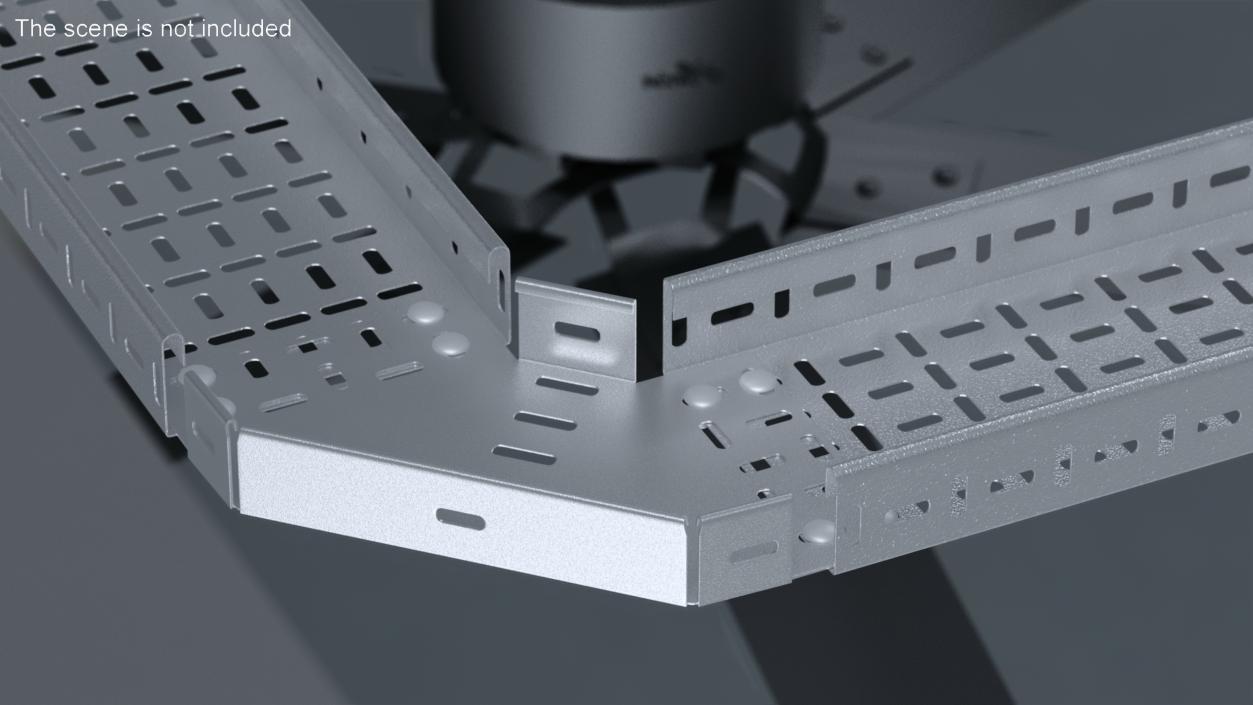 3D model Cable Channel Corner