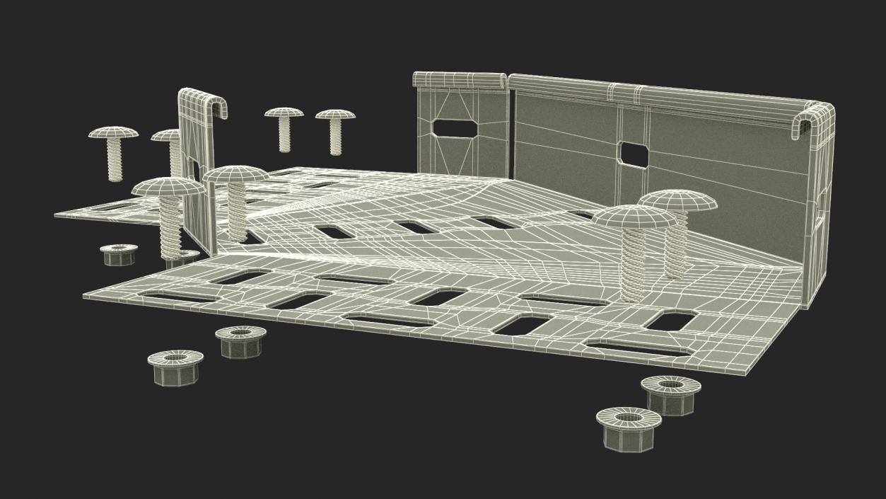 3D model Cable Channel Corner