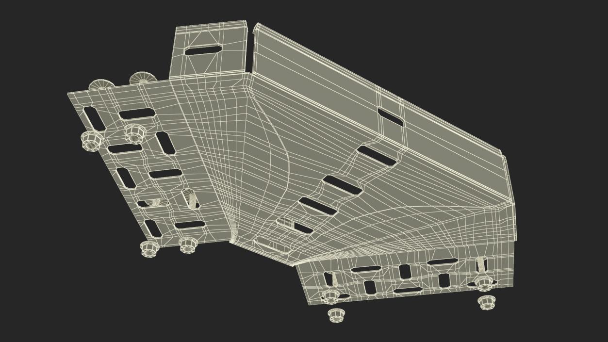 3D model Cable Channel Corner