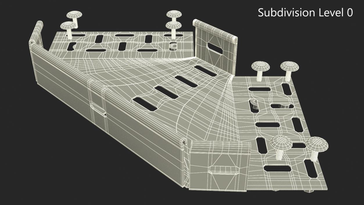 3D model Cable Channel Corner